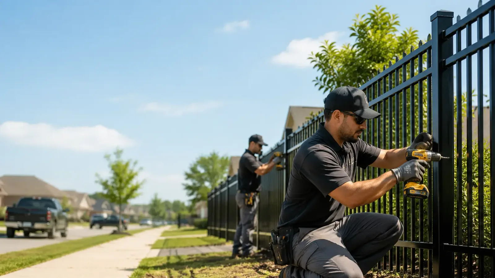 Metal Fence Installation in Augusta, KS